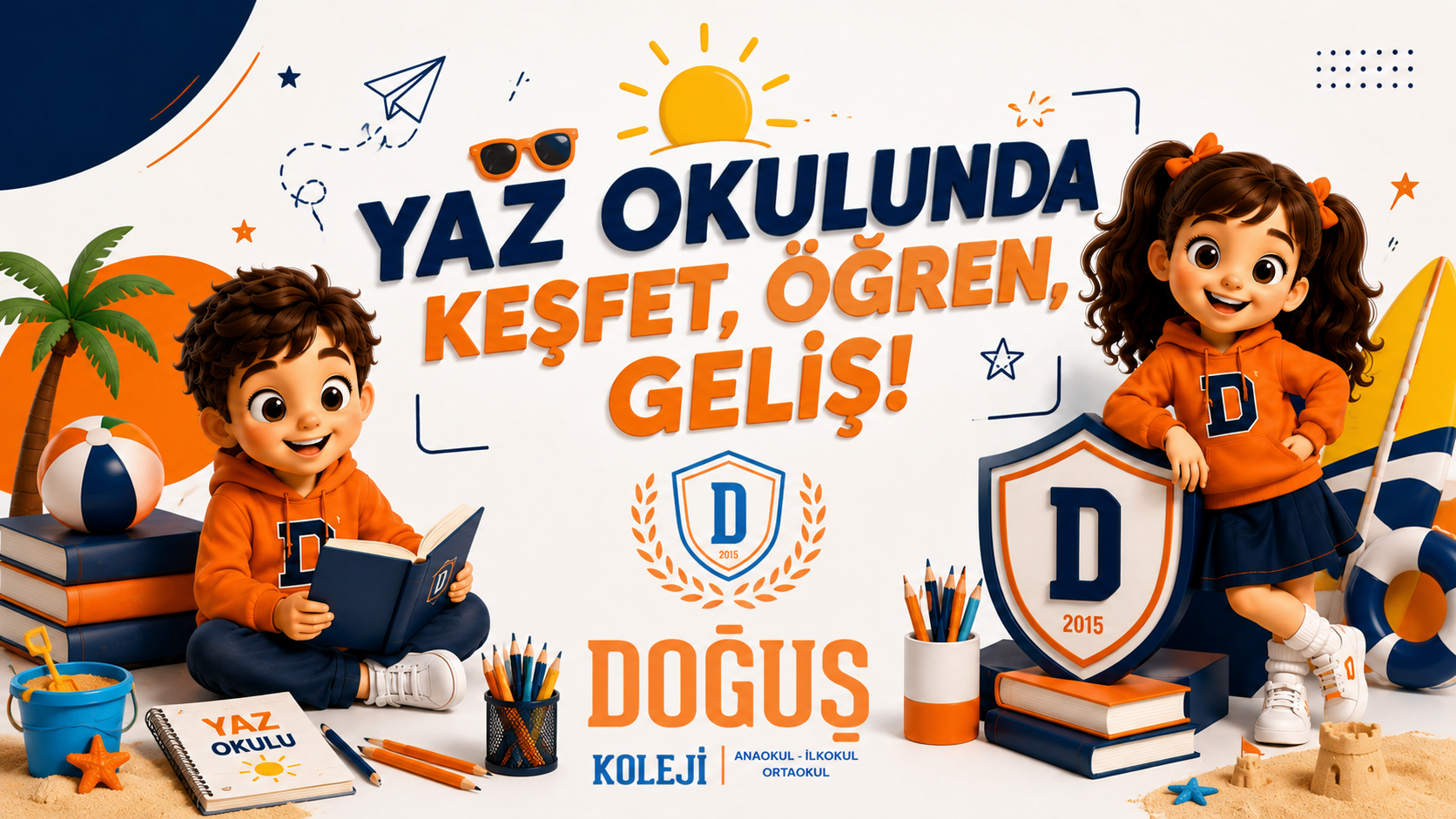 Bağlıca'da Yaz Tatili Dolu Dolu Geçiyor: Doğuş Koleji Yaz Okulu Başlıyor